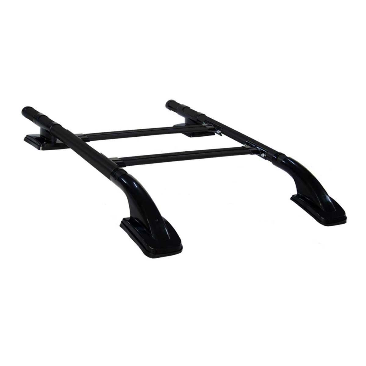 Ford Ranger T6 Roof Rails - Omac - Shark Alu - Black - '19-'23